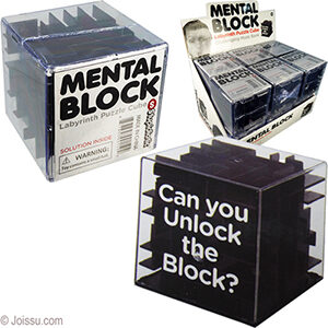 Mental Block Labyrinth Puzzle Cubes