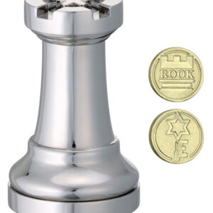 Chess Rook - Silver