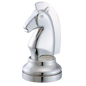Chess Knight - Silver