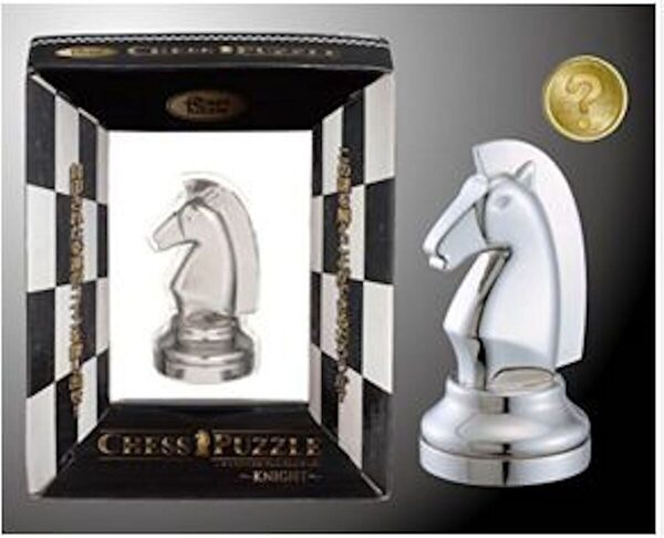 Chess Knight - Silver - Image 2